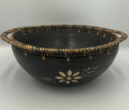 Hand-carved Wooden Bowl